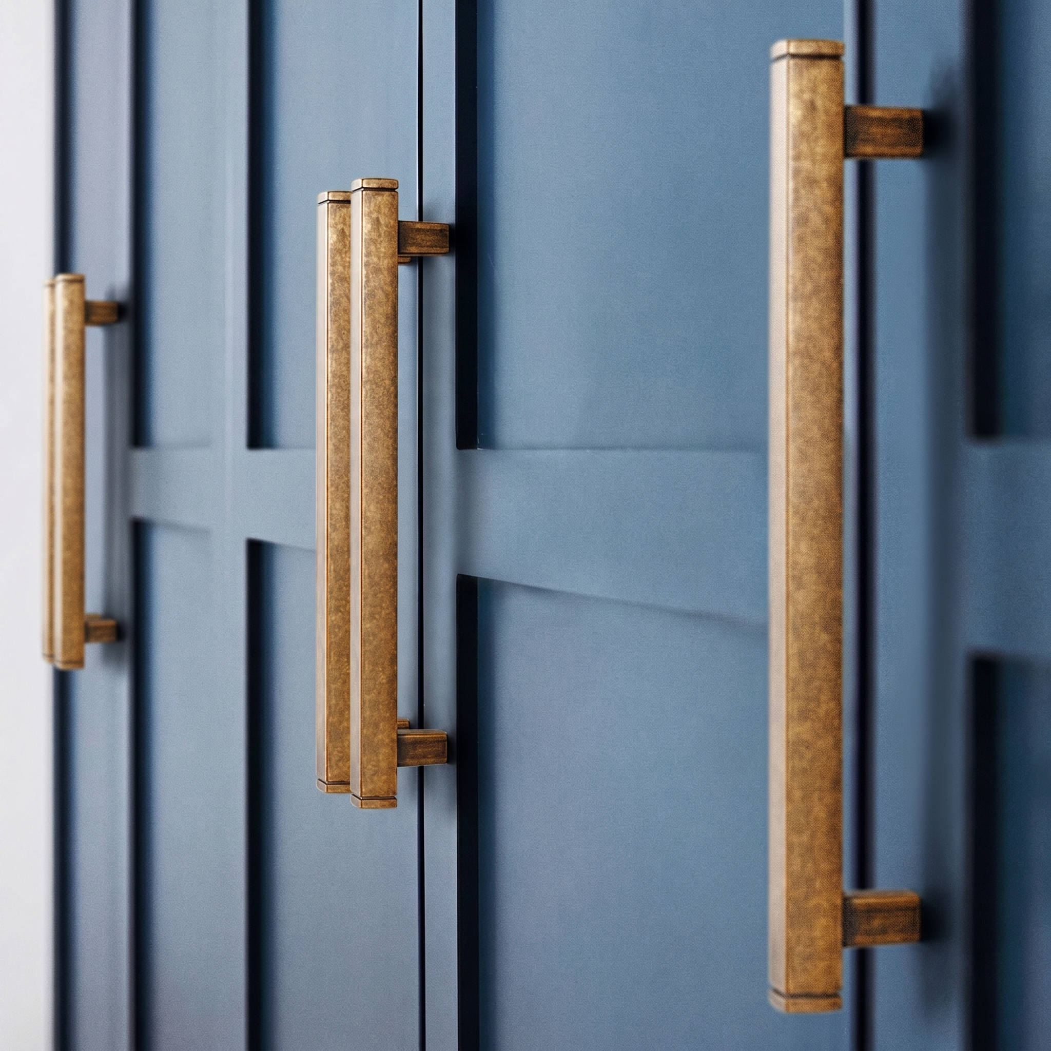 Bramble Pull Handle | Aged Bronze Finish, 235mm 3